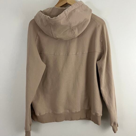 Three Nails Hoodie Sweatshirt Tan Women Size XL - Picture 2 of 10
